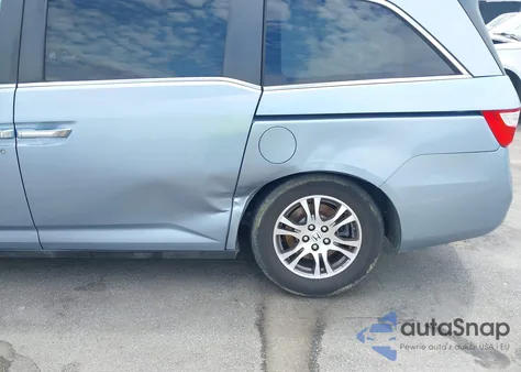 2012 Honda Odyssey Ex-L из США, поврежденный, VIN 5FNRL5H64CB093759